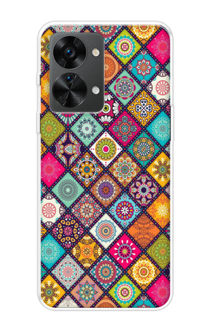 Multicolor Mandala OnePlus Nord 2T 5G Back Cover