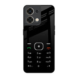 Classic Keypad Pattern Oppo Reno8 5G Glass Back Cover Online