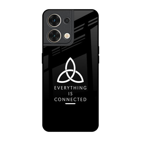 Everything Is Connected Oppo Reno8 5G Glass Back Cover Online