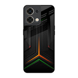 Modern Ultra Chevron Oppo Reno8 5G Glass Back Cover Online