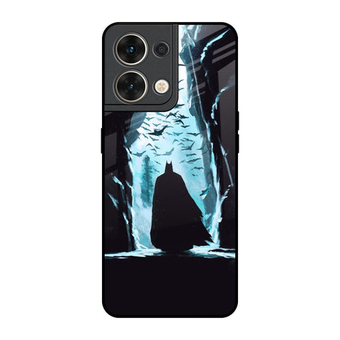 Dark Man In Cave Oppo Reno8 5G Glass Back Cover Online