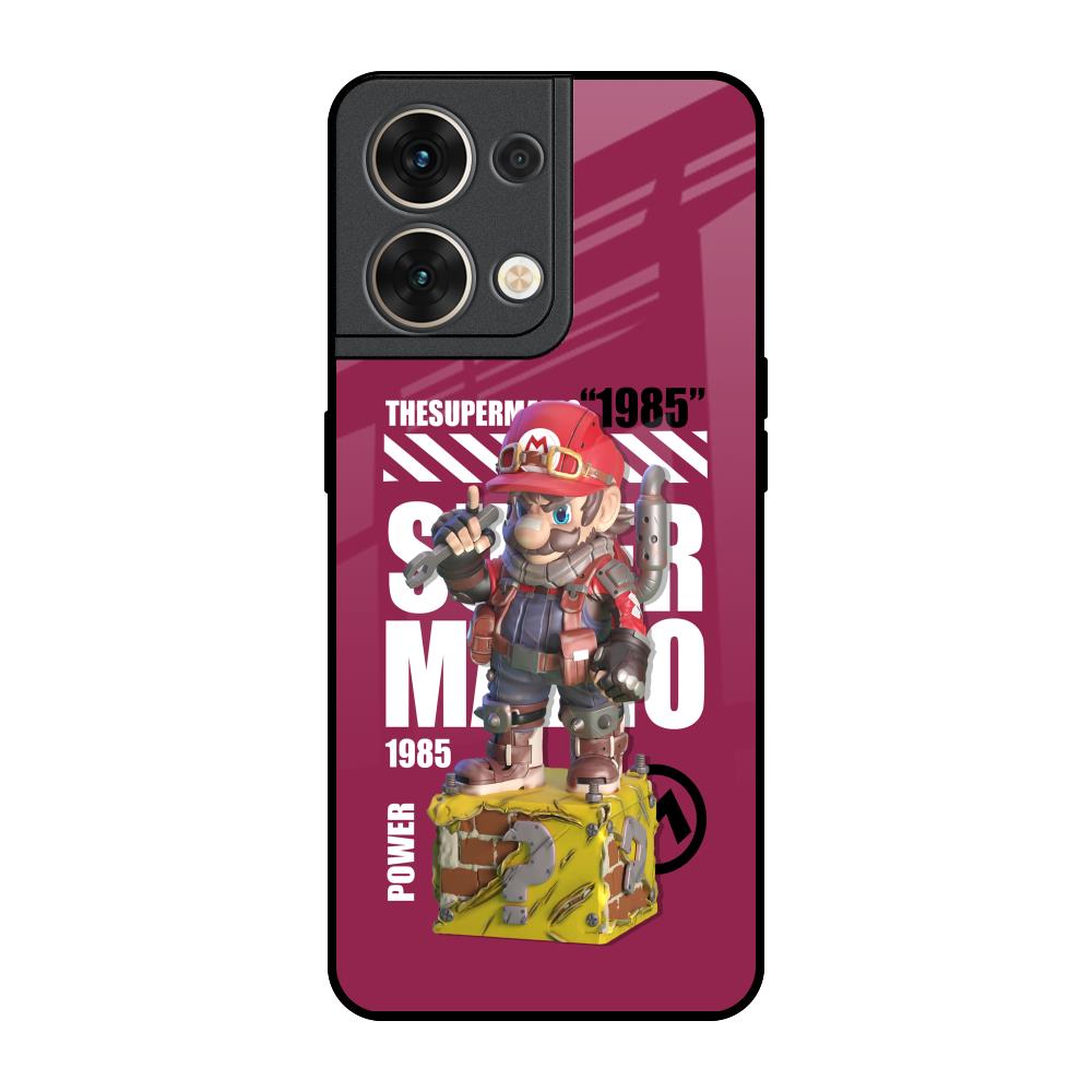 Gangster Hero Oppo Reno8 5G Glass Back Cover Online