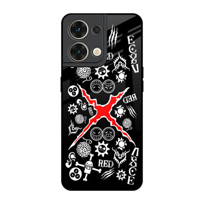 Red Zone Oppo Reno8 5G Glass Back Cover Online