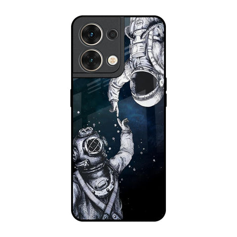 Astro Connect Oppo Reno8 5G Glass Back Cover Online