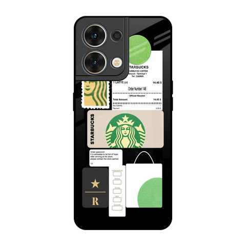 Coffee Latte Oppo Reno8 5G Glass Back Cover Online