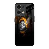 Ombre Krishna Oppo Reno8 5G Glass Back Cover Online