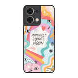 Vision Manifest Oppo Reno8 5G Glass Back Cover Online