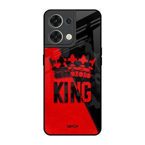 I Am A King Oppo Reno8 5G Glass Back Cover Online