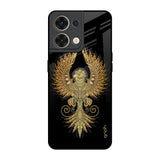 Mythical Phoenix Art Oppo Reno8 5G Glass Back Cover Online