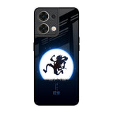 Luffy Nika Oppo Reno8 5G Glass Back Cover Online