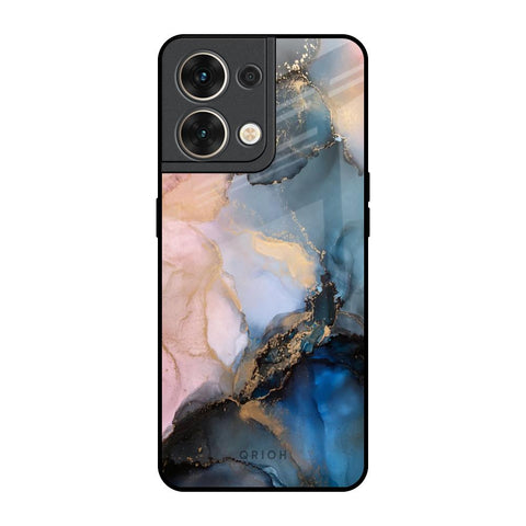 Marble Ink Abstract Oppo Reno8 5G Glass Back Cover Online