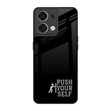 Push Your Self Oppo Reno8 5G Glass Back Cover Online