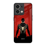 Mighty Superhero Oppo Reno8 5G Glass Back Cover Online