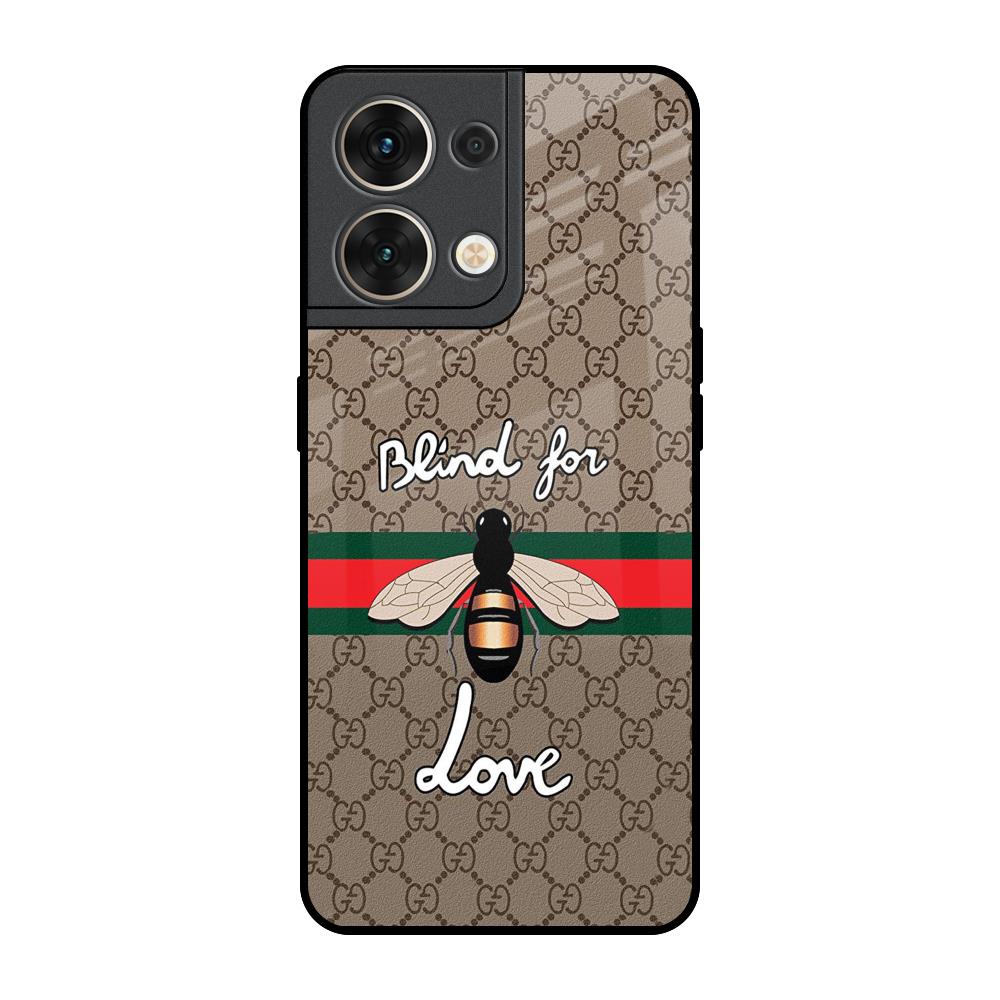 Blind For Love Oppo Reno8 5G Glass Back Cover Online