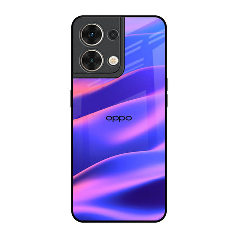 Colorful Dunes Oppo Reno8 5G Glass Back Cover Online