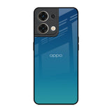 Celestial Blue Oppo Reno8 5G Glass Back Cover Online