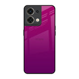 Magenta Gradient Oppo Reno8 5G Glass Back Cover Online