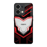 Quantum Suit Oppo Reno8 5G Glass Back Cover Online