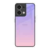 Lavender Gradient Oppo Reno8 5G Glass Back Cover Online