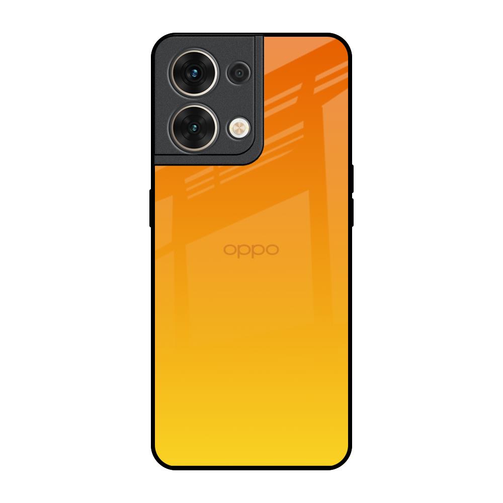 Sunset Oppo Reno8 5G Glass Back Cover Online