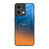 Sunset Of Ocean Oppo Reno8 5G Glass Back Cover Online