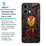 Angry Baby Super Hero Glass Case for Oppo Reno8 5G