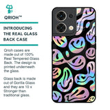 Acid Smile Glass Case for Oppo Reno8 5G