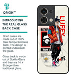 Bape Luffy Glass Case for Oppo Reno8 5G