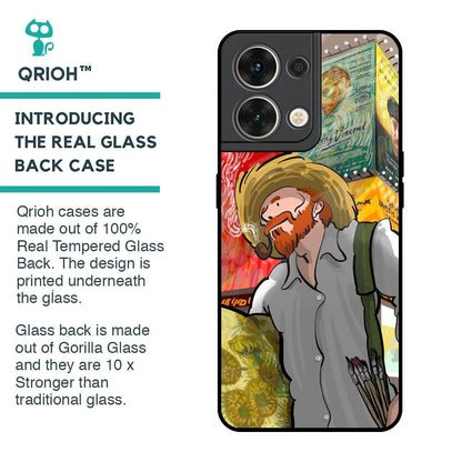 Loving Vincent Glass Case for Oppo Reno8 5G