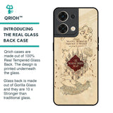 Magical Map Glass Case for Oppo Reno8 5G