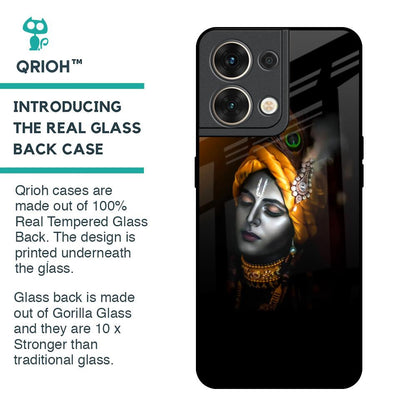 Ombre Krishna Glass Case for Oppo Reno8 5G