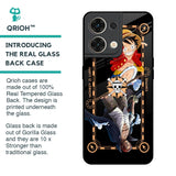 Shanks & Luffy Glass Case for Oppo Reno8 5G