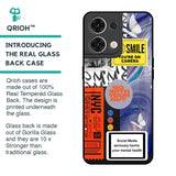 Smile for Camera Glass Case for Oppo Reno8 5G