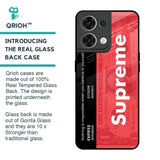 Supreme Ticket Glass Case for Oppo Reno8 5G