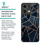 Abstract Tiles Glass Case for Oppo Reno8 5G