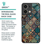 Retro Art Glass Case for Oppo Reno8 5G