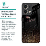 I Am The Queen Glass Case for Oppo Reno8 5G