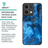 Gold Sprinkle Glass Case for Oppo Reno8 5G