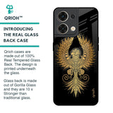 Mythical Phoenix Art Glass Case for Oppo Reno8 5G