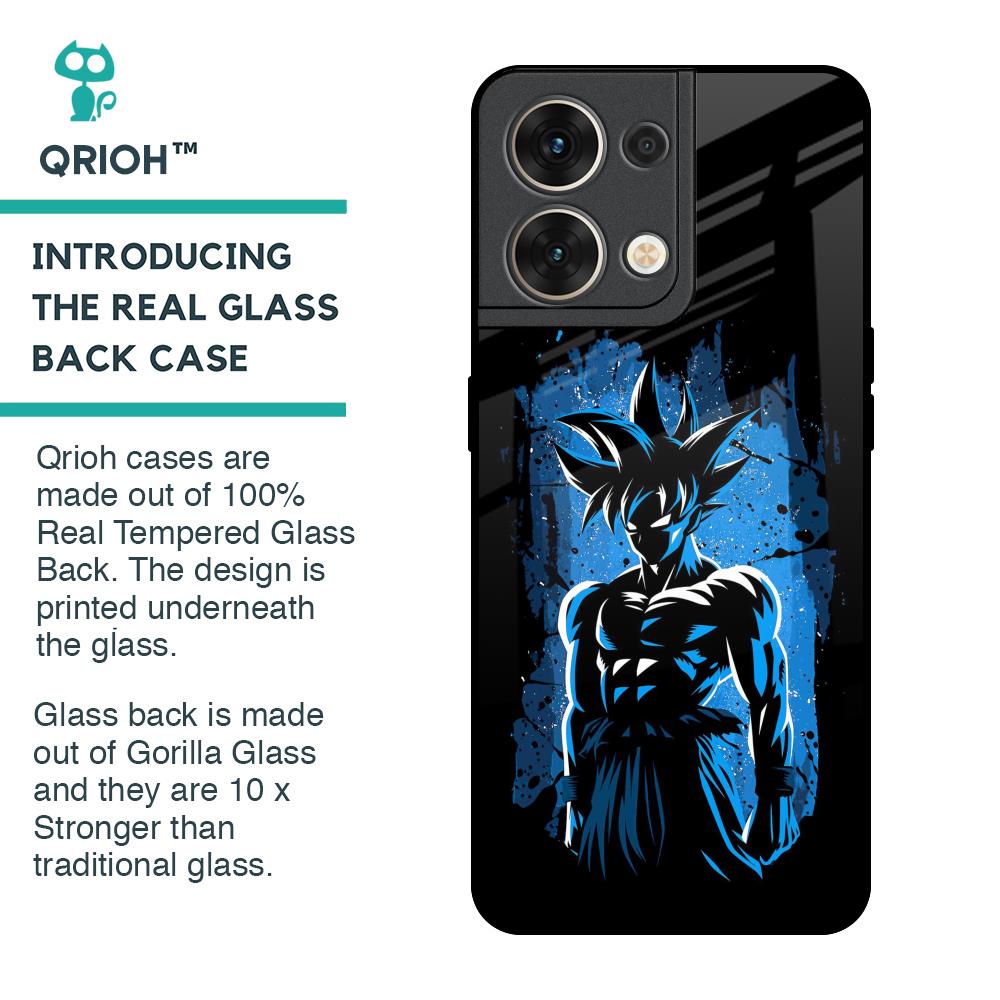 Splatter Instinct Glass Case for Oppo Reno8 5G
