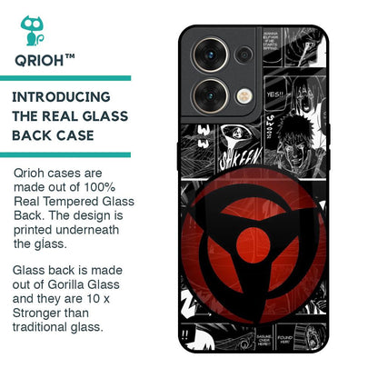 Sharingan Glass Case for Oppo Reno8 5G