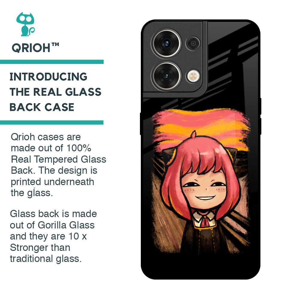 Spy X Family Glass Case for Oppo Reno8 5G