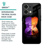 Minimalist Anime Glass Case for Oppo Reno8 5G