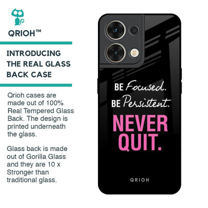 Be Focused Glass Case for Oppo Reno8 5G
