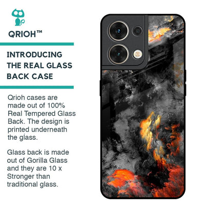 Lava Explode Glass Case for Oppo Reno8 5G