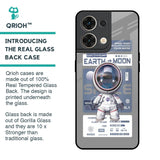 Space Flight Pass Glass Case for Oppo Reno8 5G
