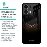 Dark Walnut Glass Case for Oppo Reno8 5G