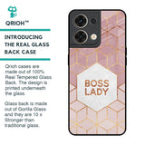 Boss Lady Glass Case for Oppo Reno8 5G