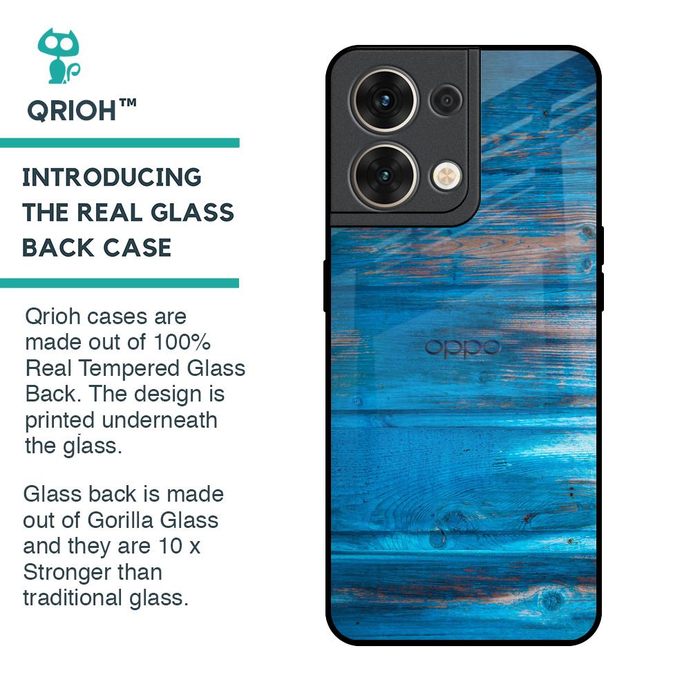 Patina Finish Glass case for Oppo Reno8 5G