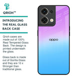 Unicorn Pattern Glass Case for Oppo Reno8 5G